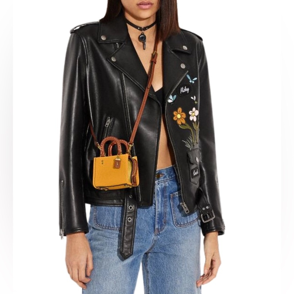 COACH 1941 ROGUE 12 COLOR-BLOCK REGENERATIVE LEATHER
BUTTERCUP